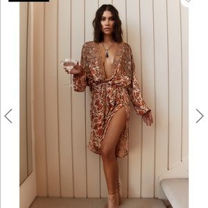 Brand new kimono dress